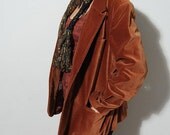 VELVETINE...vintage boyfriend cigarette jacket M L
