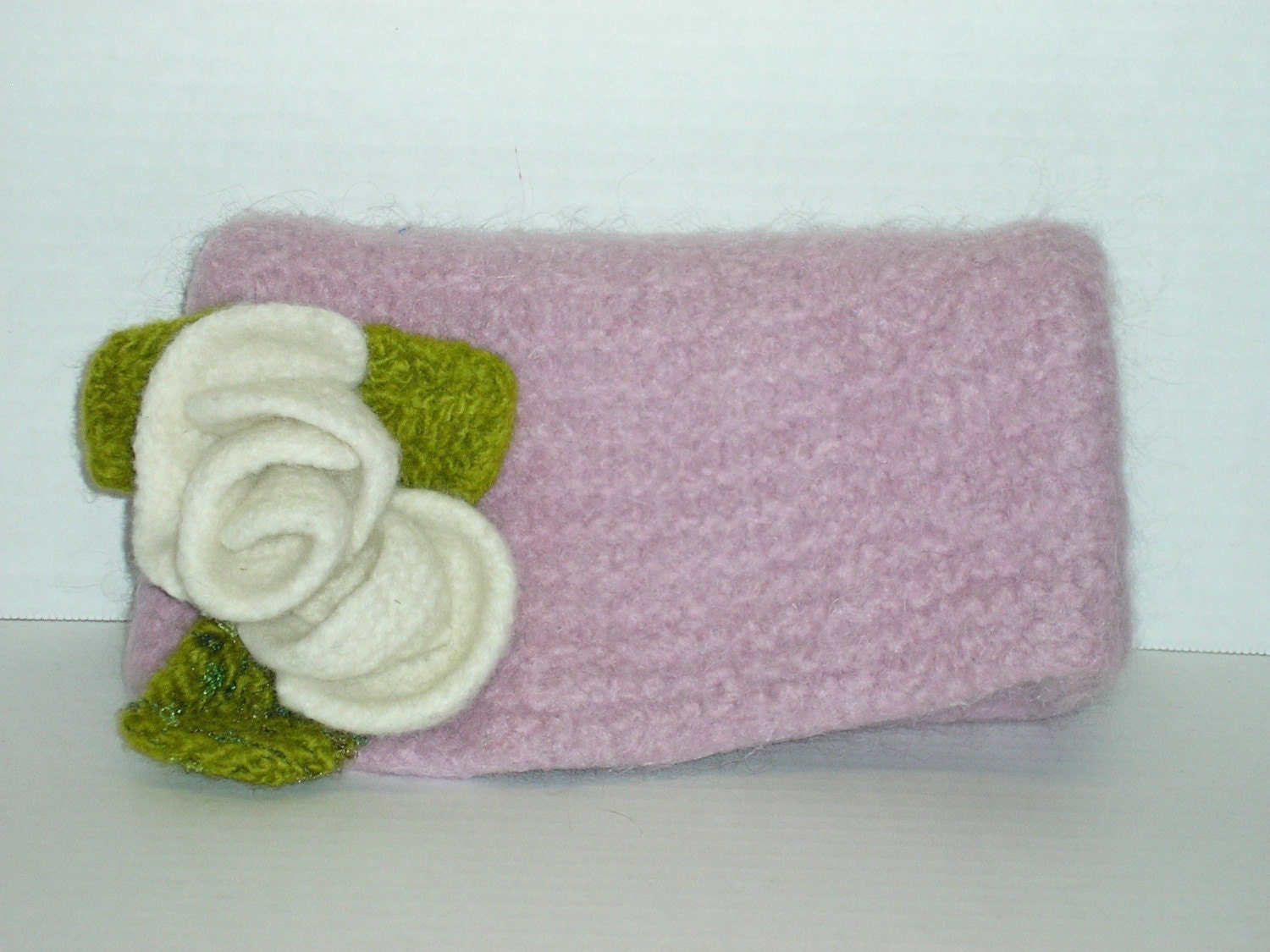 Felted Knitting Patterns Felted Clutch Bag Knitting Patterns Felted  Flower Pattern Included...Open the Envelope Please...free PDF delivery