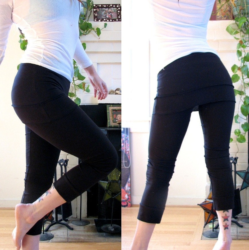 20% OFF ORIGINAL PRICE Capri Pants with skirt Organic Cotton