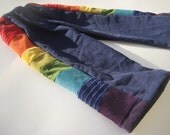 Pants for Boys or Girls...baby  toddler... rainbow corduroy patchwork... 6 months, 12 months, 18 months, 2T, 3T, 4T, 5, 6, 7, 8