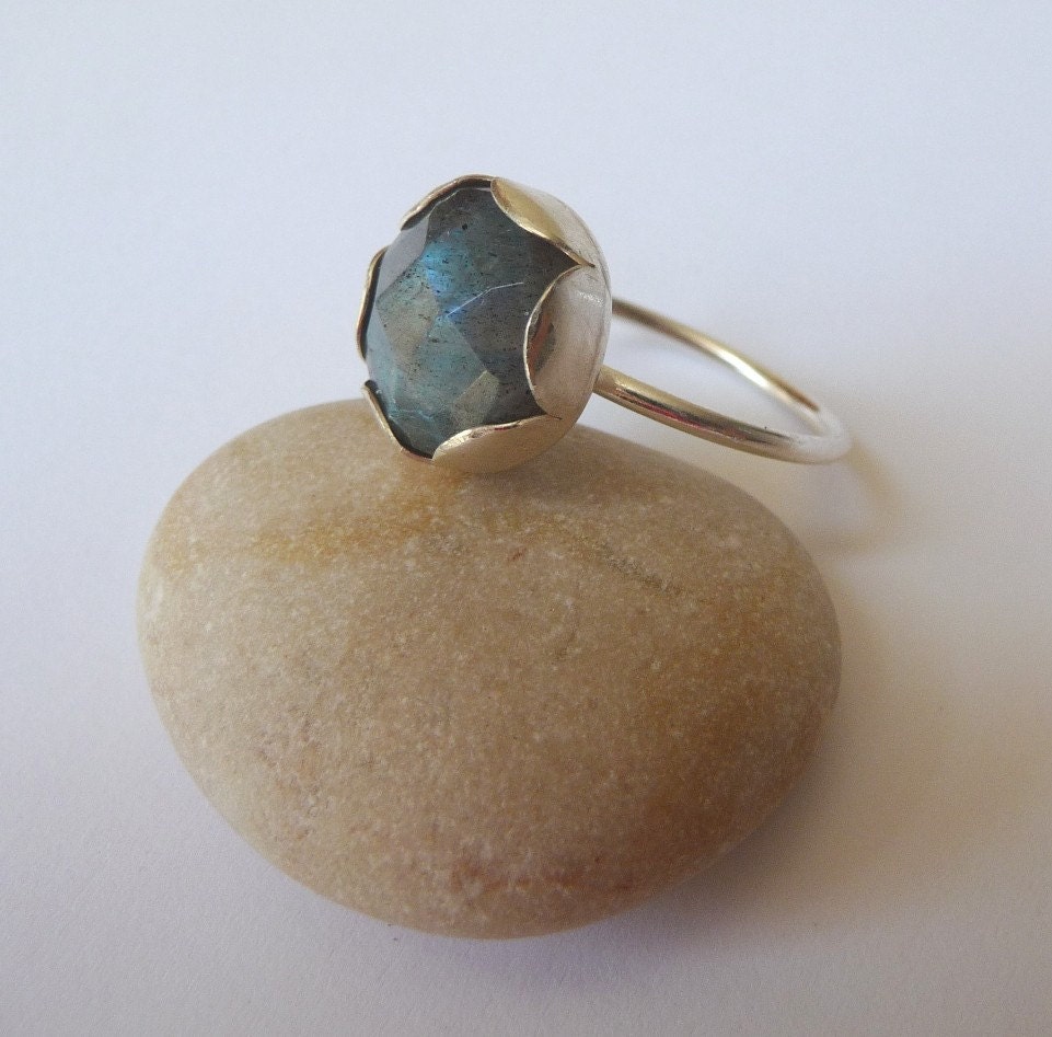 Labradorite Sterling Silver Ring