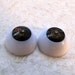 BJD Eyes Ball Jointed Doll Eyes 16mm Fire Galaxy - Red Orange Yellow Sparkles No Pupil