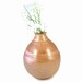 Classic Gold Stoneware Vase / Handmade Wheel Thrown Ceramic Clay Pottery