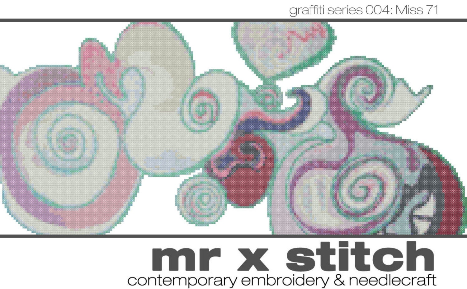 Graffiti Cross Stitch 004 - Miss 71