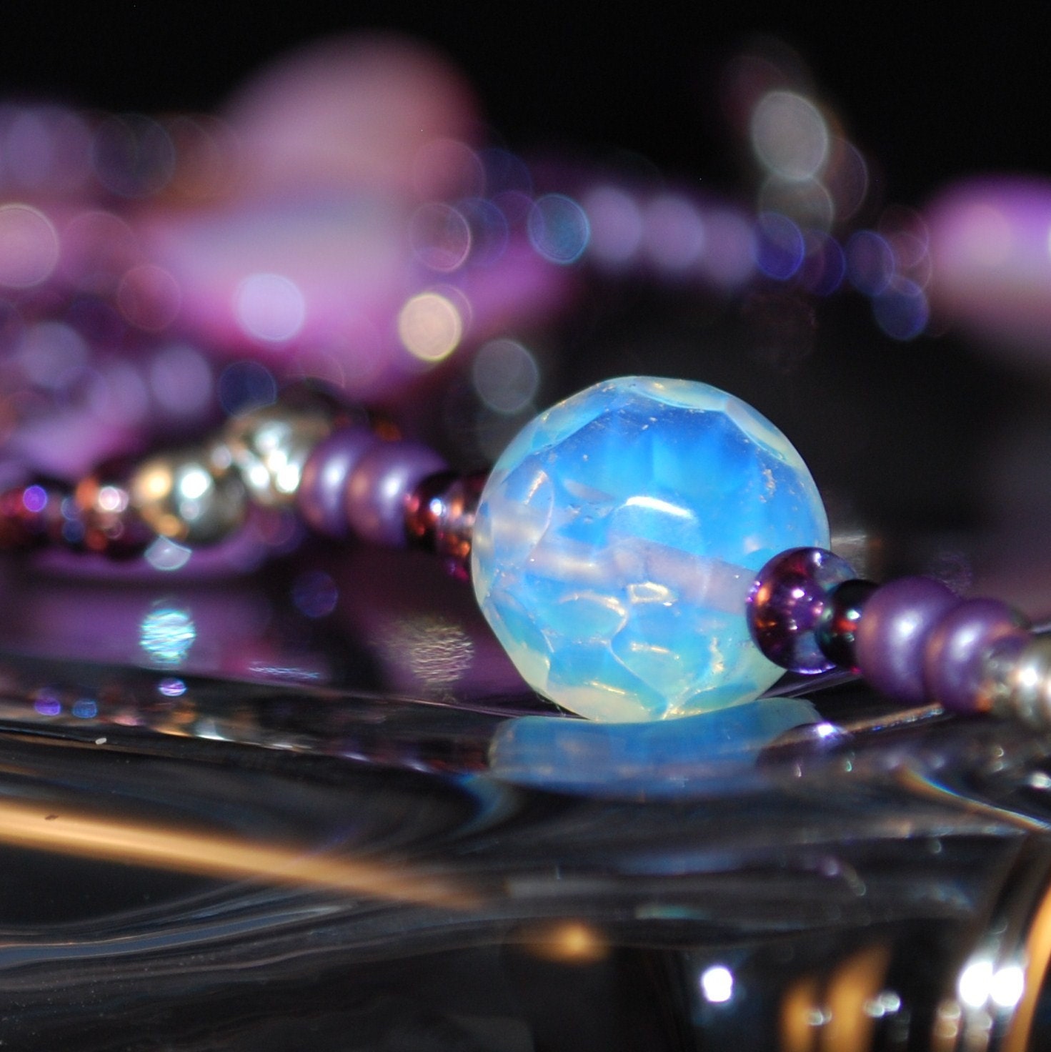 ID Lanyard BREAKAWAY Pearlberry pink mauve purple SureGrip