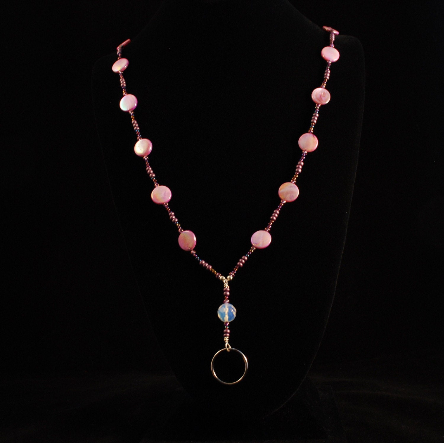 ID Lanyard BREAKAWAY Pearlberry pink mauve purple SureGrip