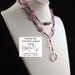 ID Lanyard BREAKAWAY Pearlberry pink mauve purple SureGrip