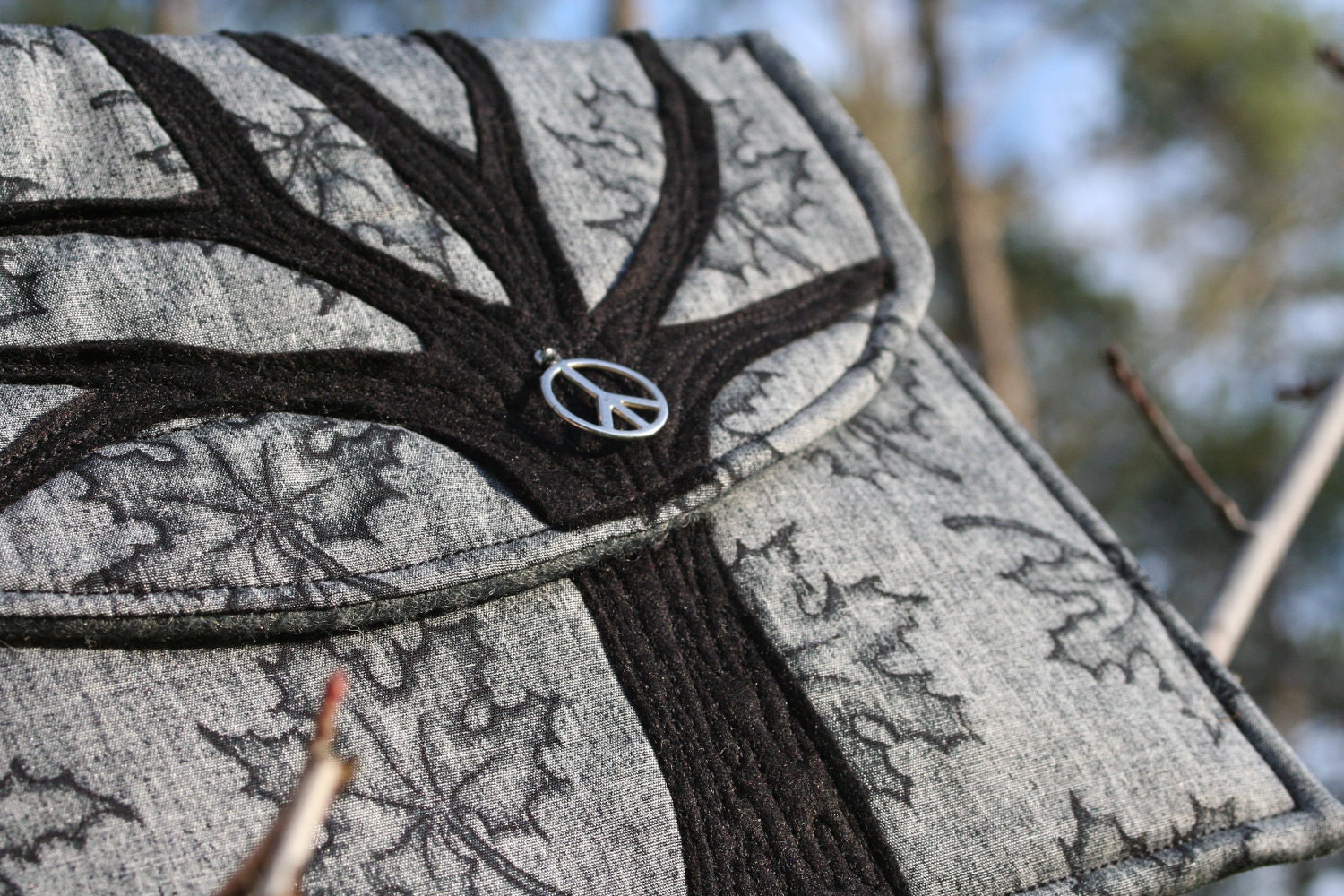 NOOK SIMPLE TOUCH Cover  - Elements of the Forest -   Covers by Clevelandgirlie