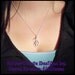 Sterling Silver Pendant Wire Sculpture Faceted Round Amethyst Gemstone 0.7 carat 'Petite Fleur'