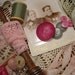 MAY DAY BARGAIN ... two sisters in stitches ... they loved using their sewing notions in Bushnell, Illinois