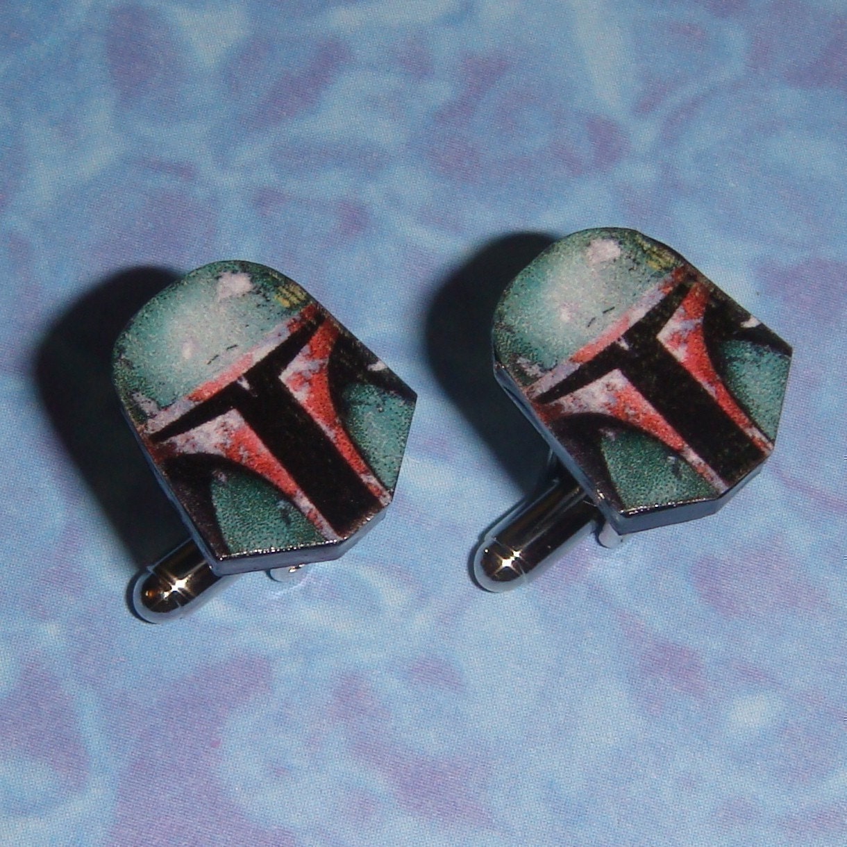 CUFFLINKS Boba Fett Bounty Hunter Star Wars