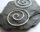 40% OFF with coupon code (2013SALE40) - 1 Inch Sterling Spiral Earrings