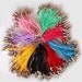 80pcs 50mm CellPhone Charm Strings 8 color mixed