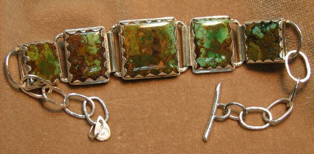 Sterling and Turquoise Bracelet