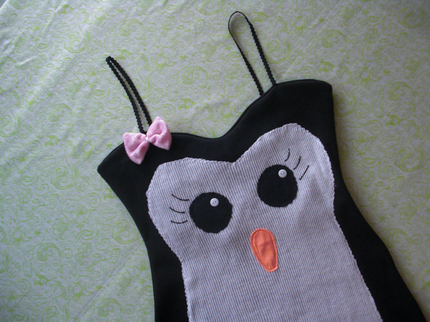 miss penguin tank dress