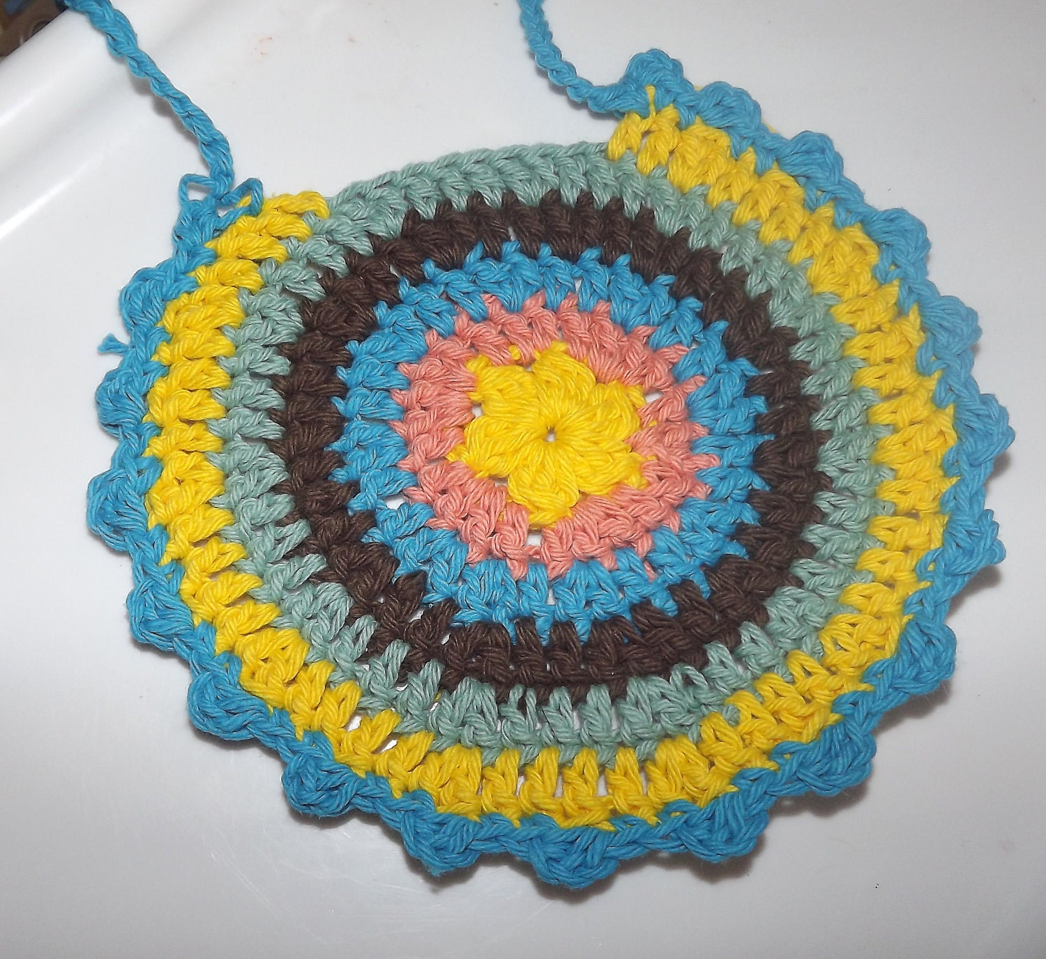 Bib, Colorful cotton Boho style
