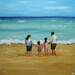20x20 inch Beach 48 Print of oil painting by Roz