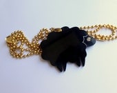 Black Sheep Necklace,Plexiglass Jewelry,Lasercut Acrylic,Gifts Under 25