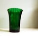 Vintage Emerald Green Napco Flower Vase 1161