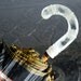 Vintage Umbrella Plaid with Lucite Handle