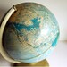 Vintage Globe Rand McNally World Portrait Relief Globe, 1980s