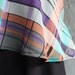 Layered Tank Dress in Black Bamboo Jersey and Plaid Chiffon - LAST ONE - M