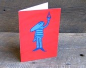 Brian Blank greeting card