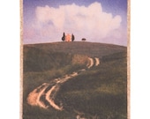 SPECIAL OFFER, Tuscan Moon, Original, Signed, Fine Art Photograph matted to 14x16