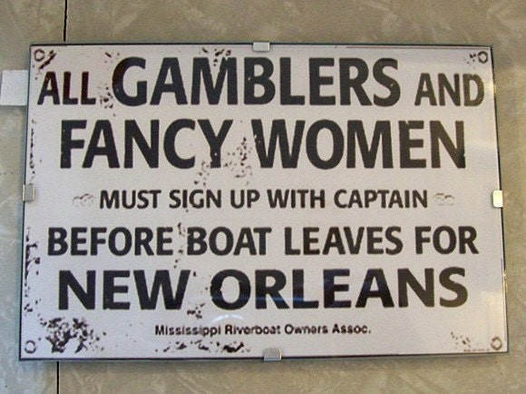 retro vintage gamblers and fancy women print 4" X 6"