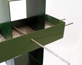 Plus / Hanging Bird Feeder - Hunter Green-plus-Moss Green