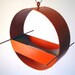 Charm Modern Bird Feeder in Orange