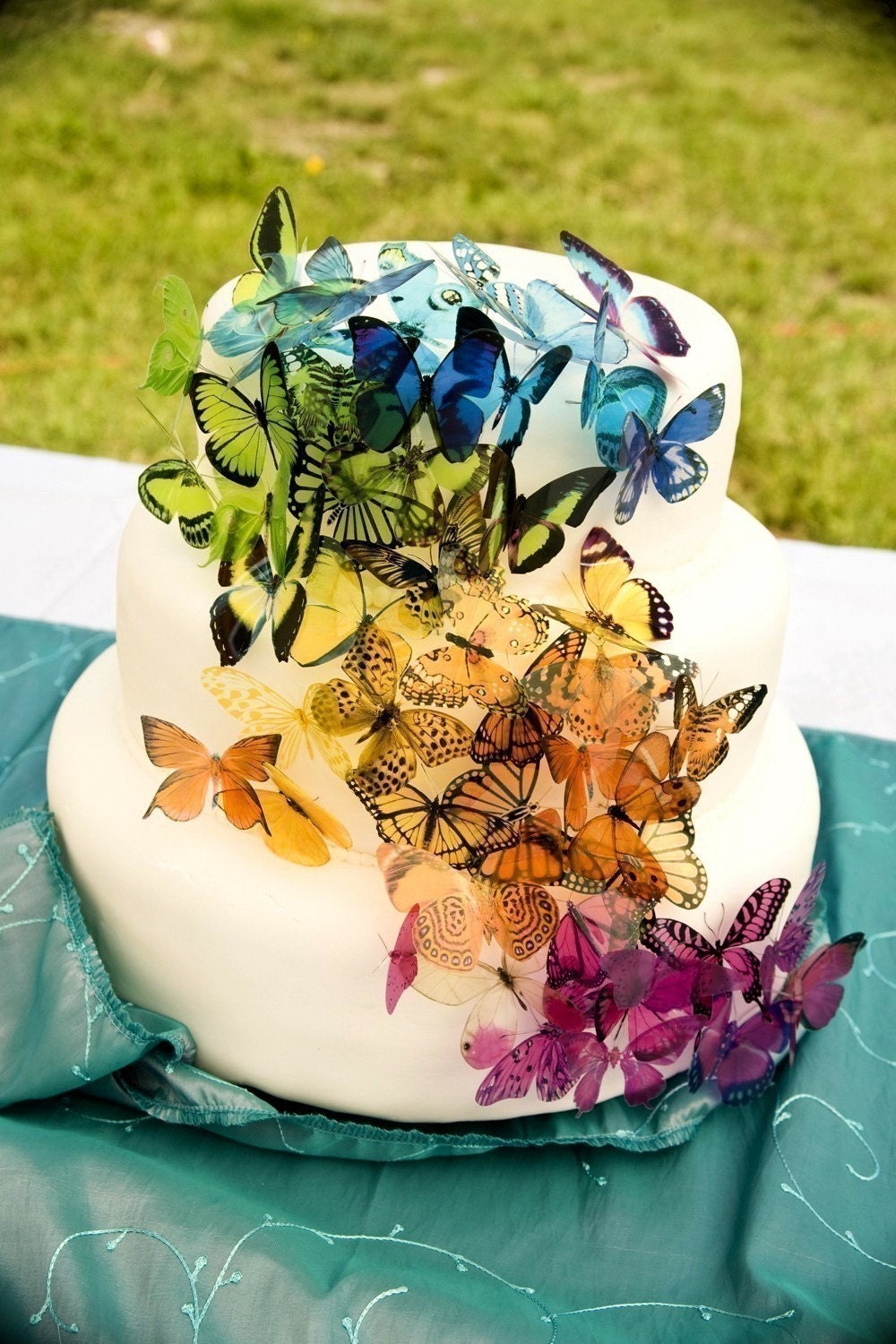 60 x Martha Stewart Replica - Wedding Cake Butterfly Pack