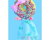 donut print bakery 8 x 12 LITTLE DONUT MONSTER