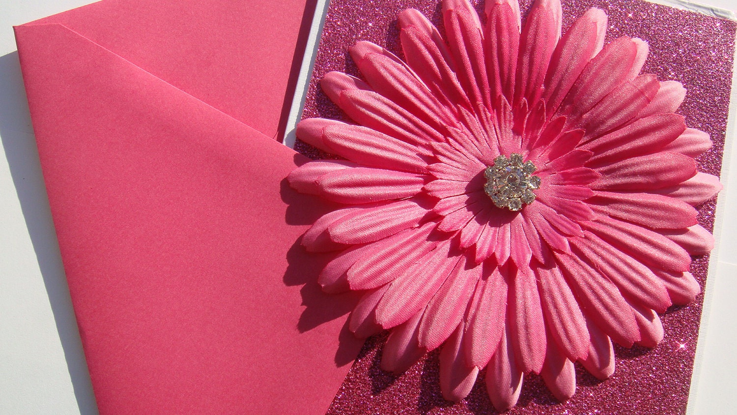 Pink Sparkle Flower Bloom