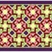 Octagonia paper pieced quilt block pattern INSTANT DOWNLOAD PDF