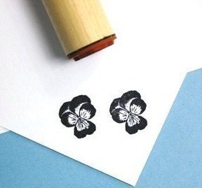 Johnny Jump Up Rubber Stamp