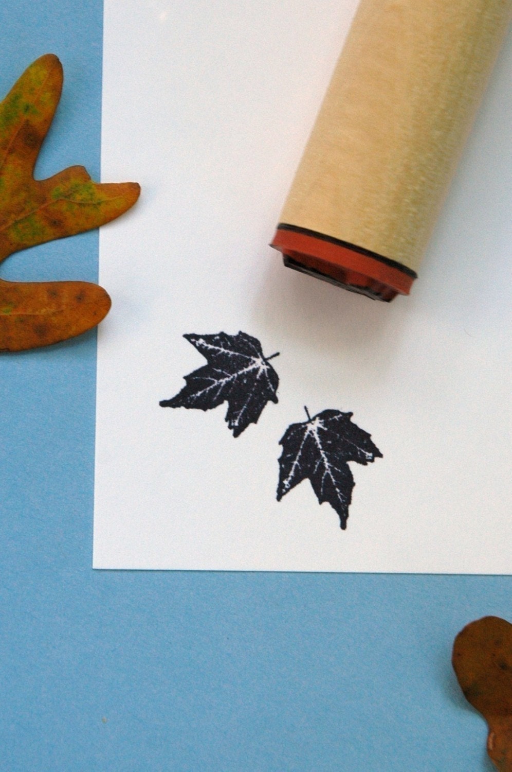 Canyon Maple Rubber Stamp