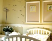 Dandelion Blowing in the Wind Wall Decal Medium