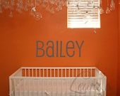 Custom Name Wall Decal- Medium Size 35 inches