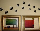 Paw Print Wall Decals