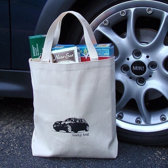 MINI Cooper booty bag, medium tote bag