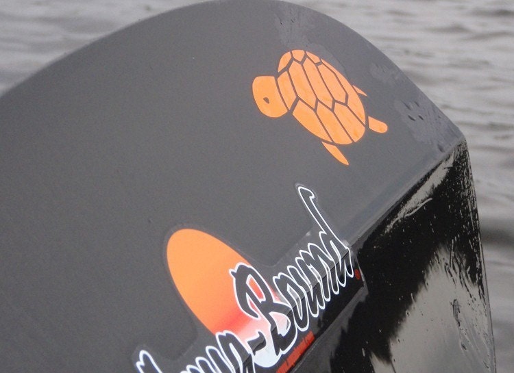 Turtle Kayak Decal, small