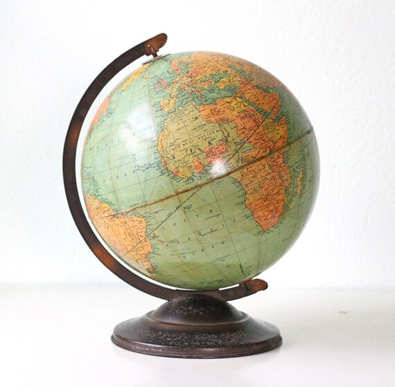 Vintage Pre 1948 Replogle Globe