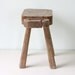 Vintage Wooden Milking Stool