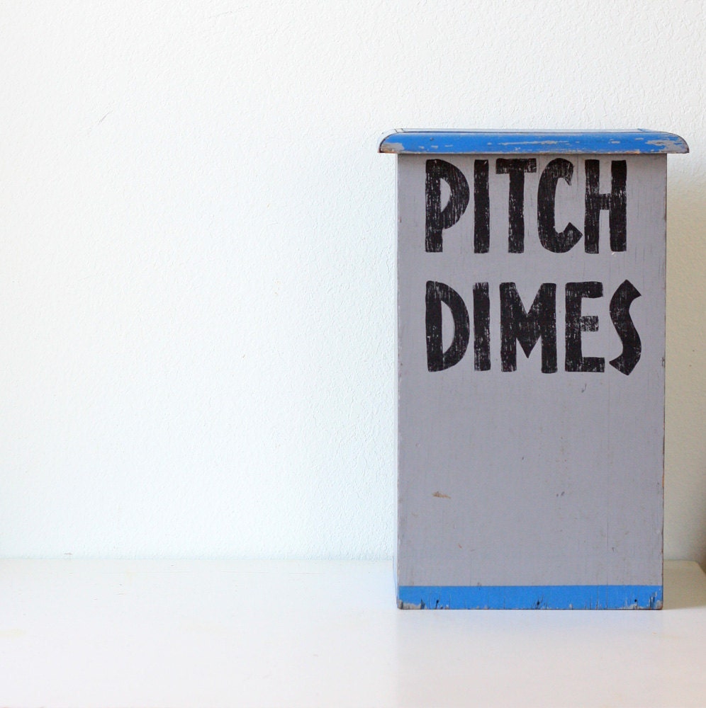 Vintage Carnival Game Pedestal