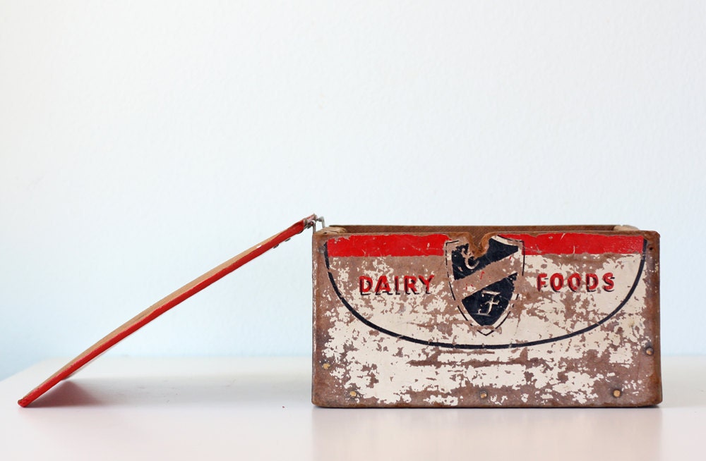 Vintage Dairy Box