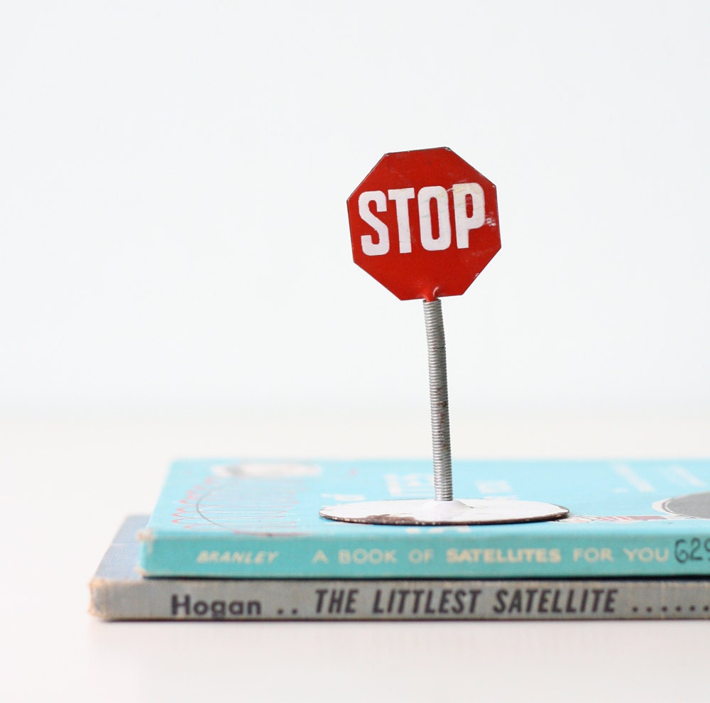 Vintage Stop Sign - Adrenosem Advertising Piece