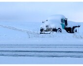 Photography Fine Art Farm Truck Snow Nature Landscape