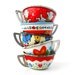 An Instant COLLECTION of TIN TEACUPS - Set of 5