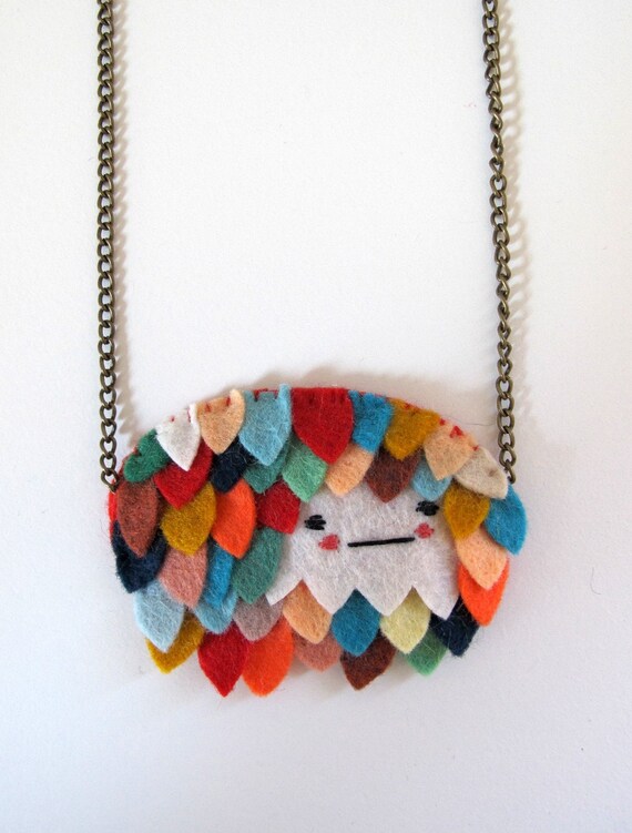 Feathered Necklace